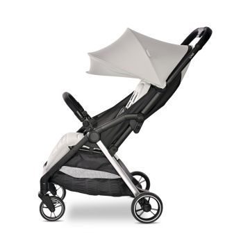 Carucior pentru nou-nascut autofold Loret ultra-light pana la 22 kg Grey Jasper
