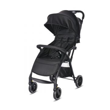 Carucior pentru nou-nascut, Lorelli Fresh, ultra-light, pana la 22 kg, Black Jasper