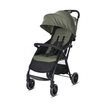 Carucior pentru nou-nascut, Lorelli Fresh, ultra-light, pana la 22 kg, Green
