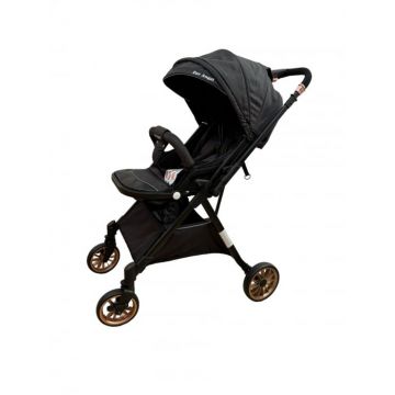 Carucior sport, cu maner reversibil, pliabil si troler, T700 For Angel, Negru