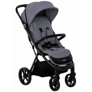 Carucior sport, FreeON, Dynamic Pliabil automat, De la nastere pana la 22 kg, Cu spatar reglabil in 3 pozitii, Grey