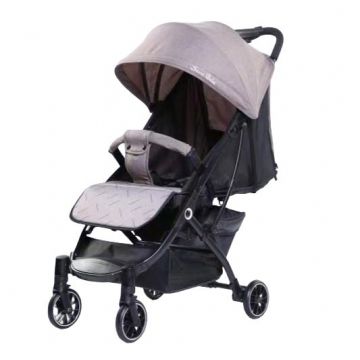 Carucior sport pliabil, tip troller, cu suspensii, 661 crem New