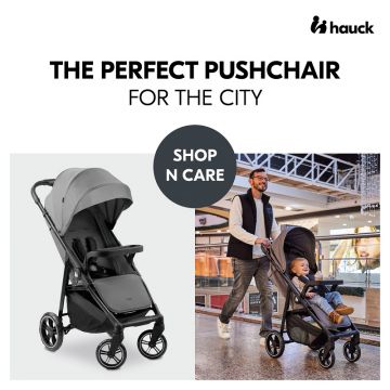 Carucior sport usor pliabil si compact Hauck Shop N Care grey