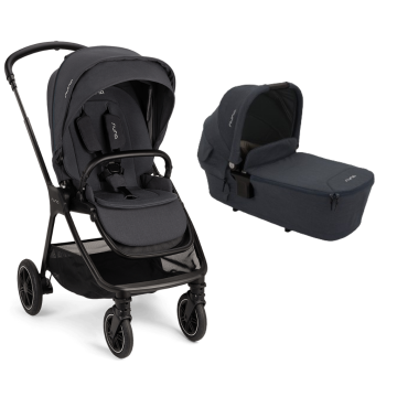 Set carucior compact  Nuna TRIV next Ocean + Landou LYTL Ocean