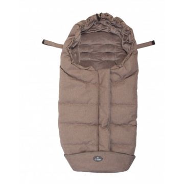 Sac de dormit pentru carucior BO Jungle Taupe cu interior fleece