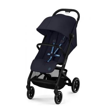 Carucior Cybex Gold BEEZY Dark Blue cu cadru negru