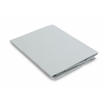 Cearsaf de bumbac jersey cu elastic Sensillo 90x40 cm gri