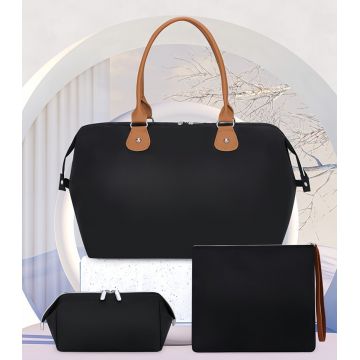 Set geanta pentru mamici Black