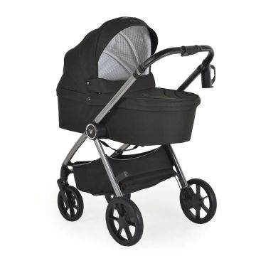 Carucior 3 in 1 cu landou si scoica auto I-Size (40-87 cm) Cangaroo Unique 2025 Carbon Black