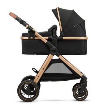 Carucior 3in1 Kinderkraft Esme, 0 - 25kg, 40-75 cm, Negru