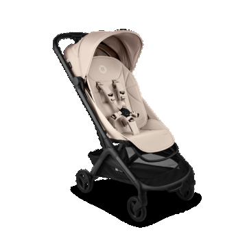 Carucior Bugaboo Butterfly 2, 0 - 4 ani, 0 - 22kg, pliabil (Negru/Crem)