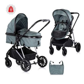 Carucior combinat Chipolino Aura 2025 Basil
