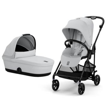 Carucior Cybex Melio Carbon 2 in 1 Fog Grey