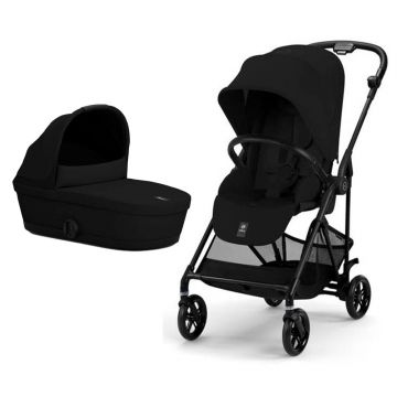 Carucior Cybex Melio Carbon 2 in 1 Magic Black