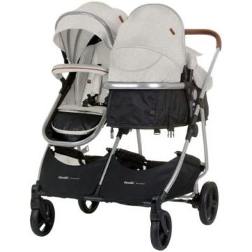 Carucior gemeni Chipolino Duo Smart 2 in 1 biscotta