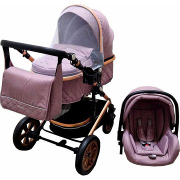 Carucior pentru copii Baby Care Pro 530 Mov deschis 3 in 1 Transformabil, Cadru Aluminiu, Amortizoare, Roti din cauciuc, Spatar reglabil 3 trepte, Plasa insecte, Geanta Carucior pentru copii Baby Care Pro 530 Mov deschis 3 in 1 Transformabil, Cadru Aluminiu, Amortizoare, Roti din cauciuc, Spatar reglabil 3 trepte, Plasa insecte, Geanta