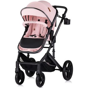 Carucior pentru copii Chipolino Amore Marshmallow 2 in 1 cu sezut reversibil, maner reglabil, suspensii, husa de picioare, gentuta, suport pahar, greutate admisa 22 kg Carucior pentru copii Chipolino Amore Marshmallow 2 in 1 cu sezut reversibil, maner reglabil, suspensii, husa de picioare, gentuta, suport pahar, greutate admisa 22 kg