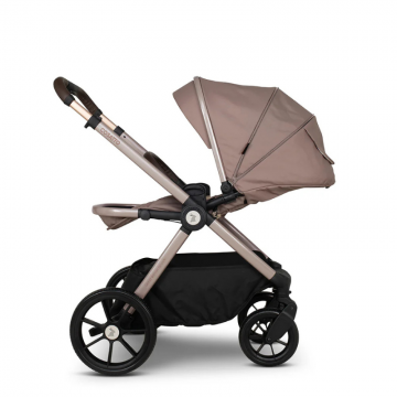 Carucior pentru copii Cosatto Giggle 4 Lollop 3 in 1 cu sezut reversibil, sasiu din aluminiu, suspensie, bara detasabila, maner telescopic, greutate admisa 25 kg