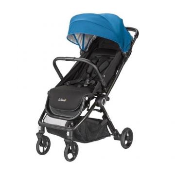 Carucior Sport Ecologic, Larktale, Autofold, 0-2 ani, 20 kg (Negru/Albastru)