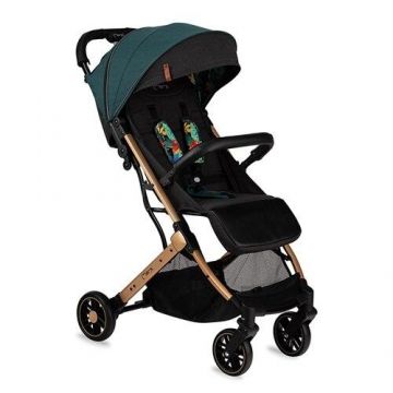Carucior Sport Estelle Momi, 0-2 ani, 20 kg (Auriu/Verde)