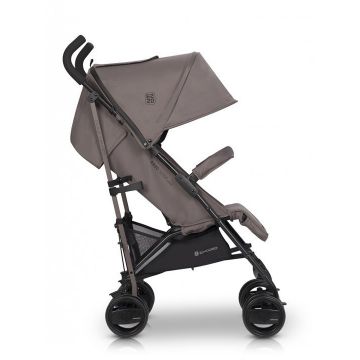 Carucior sport Euro-Cart Ezzo cu pliere tip umbrela si parasolar XXL Taupe
