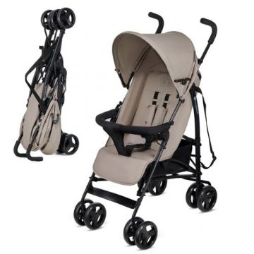 Carucior sport Kinderkraft TIK, 0 - 4 ani, pliabil, Bej