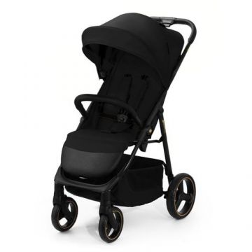 Carucior sport Kinderkraft Trig 3,  spatar reglabil, 0 - 22kg, pliabil, Negru