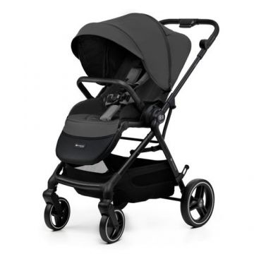 Carucior sport Kinderkraft Yoxi, reversibil, pliabil, 0 - 22kg, Gri