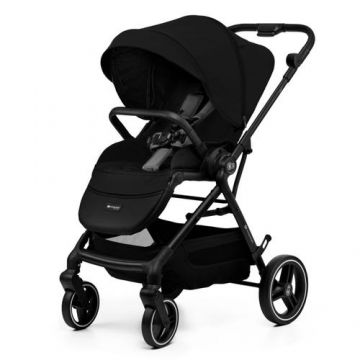 Carucior sport Kinderkraft Yoxi,  reversibil, pliabil, 0 - 22kg, Negru