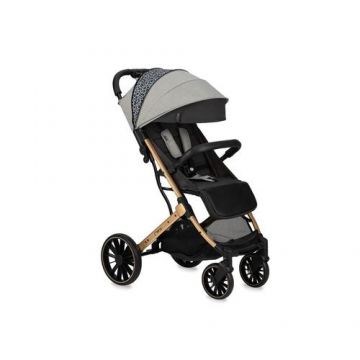 Carucior sport Momi Estelle Dakar Leopard, 0-3 ani, 22 kg (Gri/Auriu)