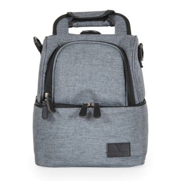 Geanta termica tip rucsac pentru carucior Cangaroo Aurora Gri