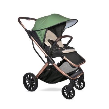 Parasolar cu protectie UV pentru carucior Lorelli Universal Artichoke Green