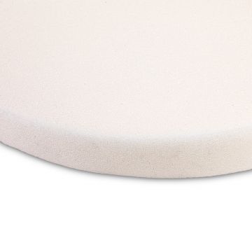 Saltea pentru landou cu husa detasabila din bumbac si fermoar 78x35x2 cm Nichiduta Dreamillo Alb