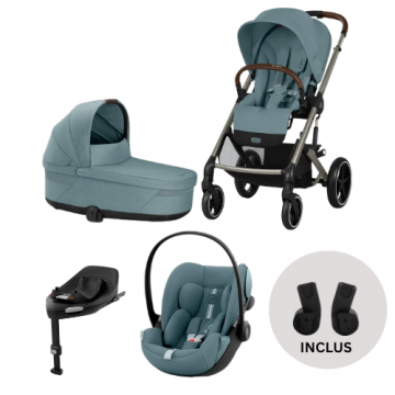 Carucior Cybex Balios S Lux 4 in 1 Taupe Stormy Blue