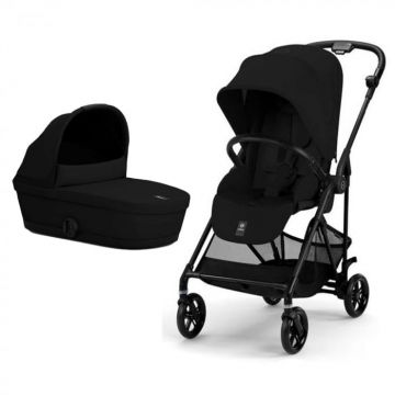 Carucior Cybex Melio Carbon 2 in 1 Magic Black
