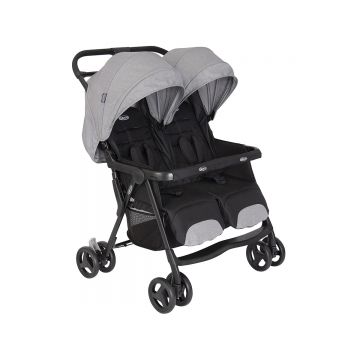 Carucior de gemeni Graco DuoRider Steeple Gray