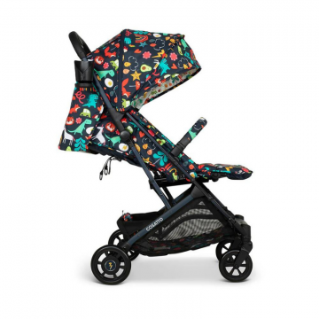 Carucior pentru copii Cosatto Woosh 4 Carnival 0-25 kg, Sistem Troller, Material Ecologic, Suport pahar, Husa de ploaie