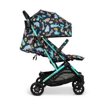 Carucior pentru copii Cosatto Woosh 4 Diggin Dinos 0-25 kg, Sistem Troller, Material Ecologic, Suport pahar, Husa de ploaie