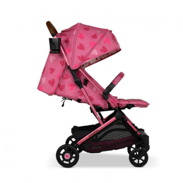 Carucior pentru copii Cosatto Woosh 4 Lighthearted 0-25 kg, Sistem Troller, Material Ecologic, Suport pahar, Husa de ploaie