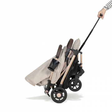 Carucior pentru copii Cosatto Woosh 4 Whisper 0-25 kg, Sistem Troller, Material Ecologic, Suport pahar, Husa de ploaie