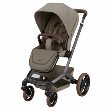 Carucior pentru copii Maxi-Cosi sistem 4 in 1 Fame carucior, landou, scoica auto Pebble 360 Pro 2, baza auto FamilyFix 360 Pro Twillic Truffle