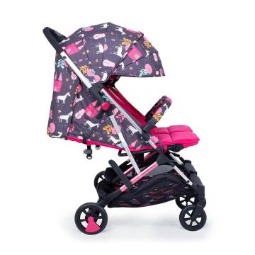 Carucior pentru gemeni Cosatto Woosh Double Unicorn Land 0-22 kg cu husa de ploaie