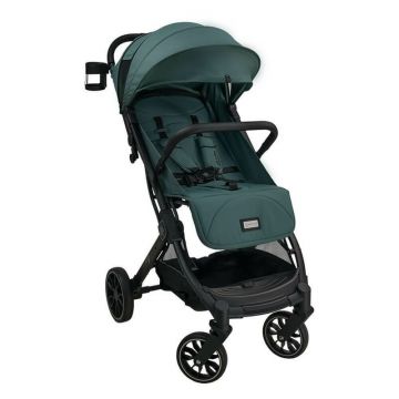 Carucior sport, Bebe Stars, Easy, Pliabil, Usor, Pana la 22 kg, Copertina XL cu fereastra, Spatar si suport picioare reglabile, Cu acoperitoare picioare si suport pahar, Coform cu EN1888-1,2:2018+A1:2022, Pine, Resigilat