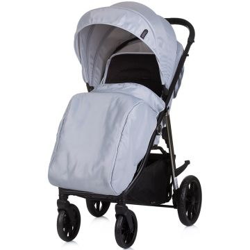 Carucior sport Chipolino Insta cloud cu husa de picioare, suspensii, cadru din aluminiu, bara de protectie detasabila, greutate admisa 22 kg