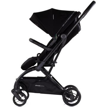 Carucior sport Chipolino Revolut Blackberry cu sezut rotativ, varsta 0+, greutate admisa 22 kg, spatar reglabil, bara de siguranta detasabila si roti cu suspensii