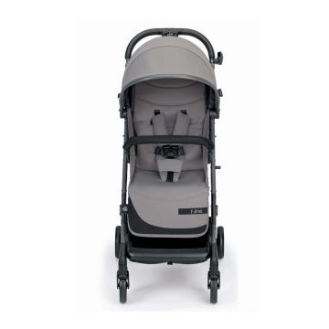 Carucior sport Compass 2.0 Grey CAM, 0-4 ani, spatar reglabil, suspensii, sistem tip troller, suport picioare ajustabil + accesorii