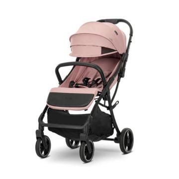 Carucior sport, Lorelli Minori, sistem de pliere cu o singura mana, spatar reglabil cu mecanism, husa textila UV 50+, Pink