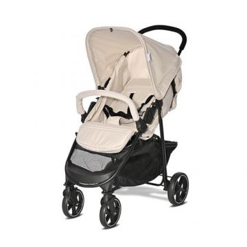 Carucior sport Lorelli Rome, spatar reglabil multiple pozitii, 6 luni-3 Ani, Bej