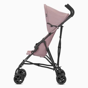 Carucior sport pentru copii Lorelli Vaya Rose, ultra light, manere ergonomice, roti spate cu frana sincronizata, greutate admisa 22 kg, varsta 6 luni+