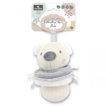 Jucarie de plus Ursulet Beige 16 cm cu vibratie 0 luni+